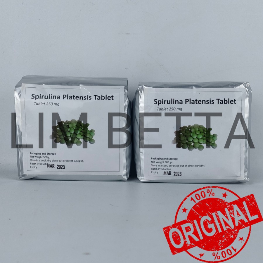 Spirulina Tablet 500gr / Spirulina Platensis Tablet