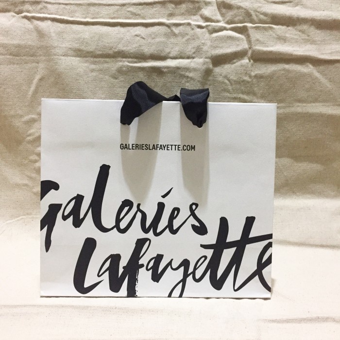 

(TERLARIS) Paper Bag Galeries Lafayette Paperbag Small