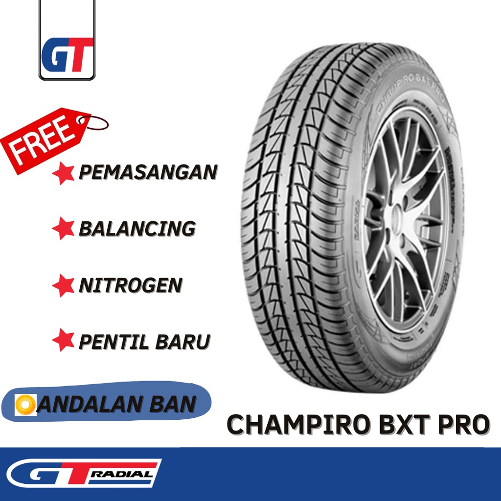 KUPON BAN GAJAH TUNGGAL 195/65 R14 CHAMPIRO BXT PRO