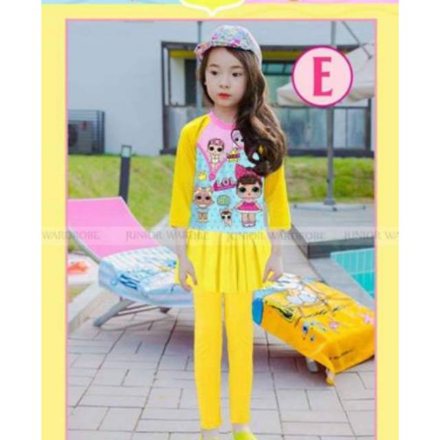 BAJU RENANG ANAK JW KODE E