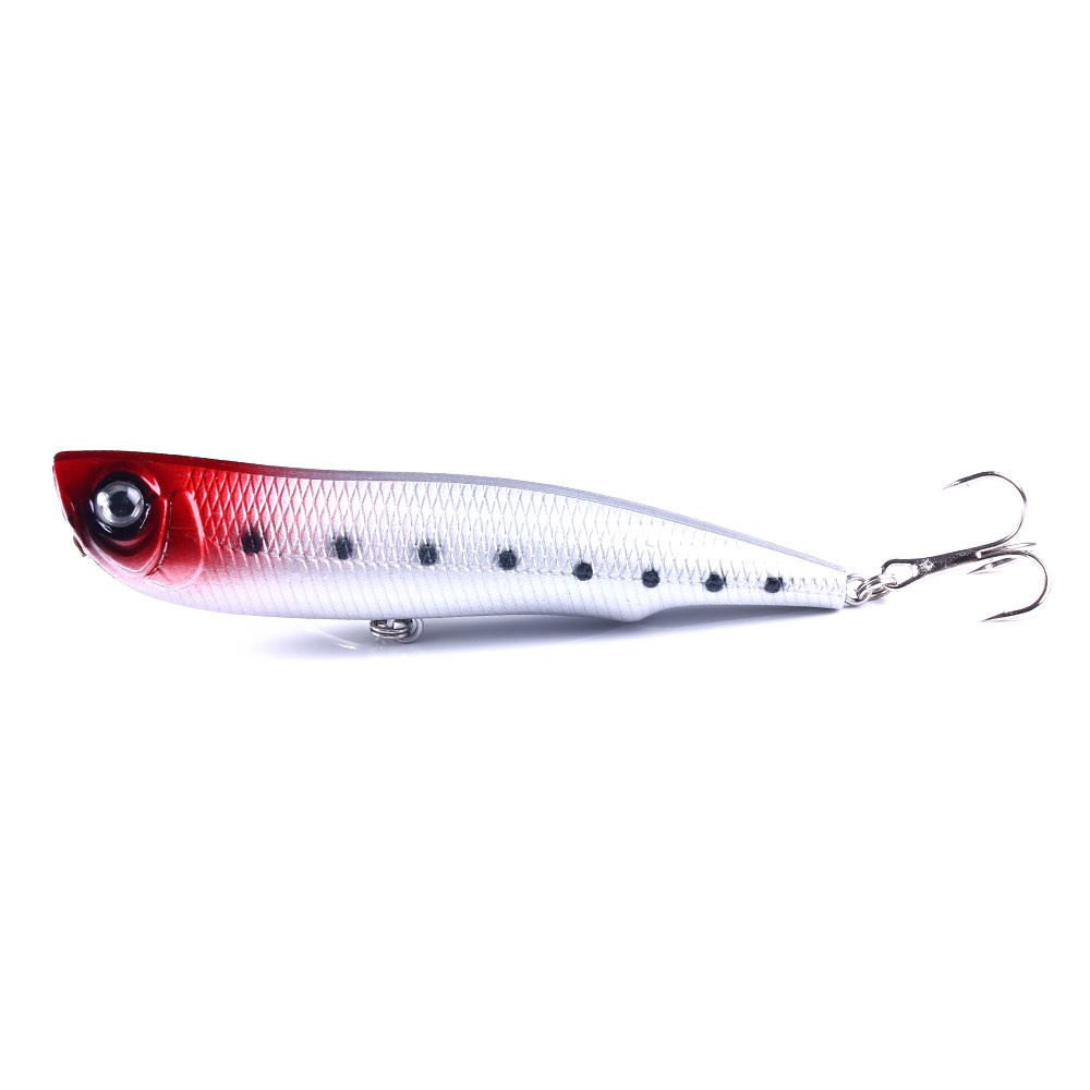 Hengjia 6pcs / Lot Umpan Pancing Crankbait Popper Keras 10.5CM 15.7G