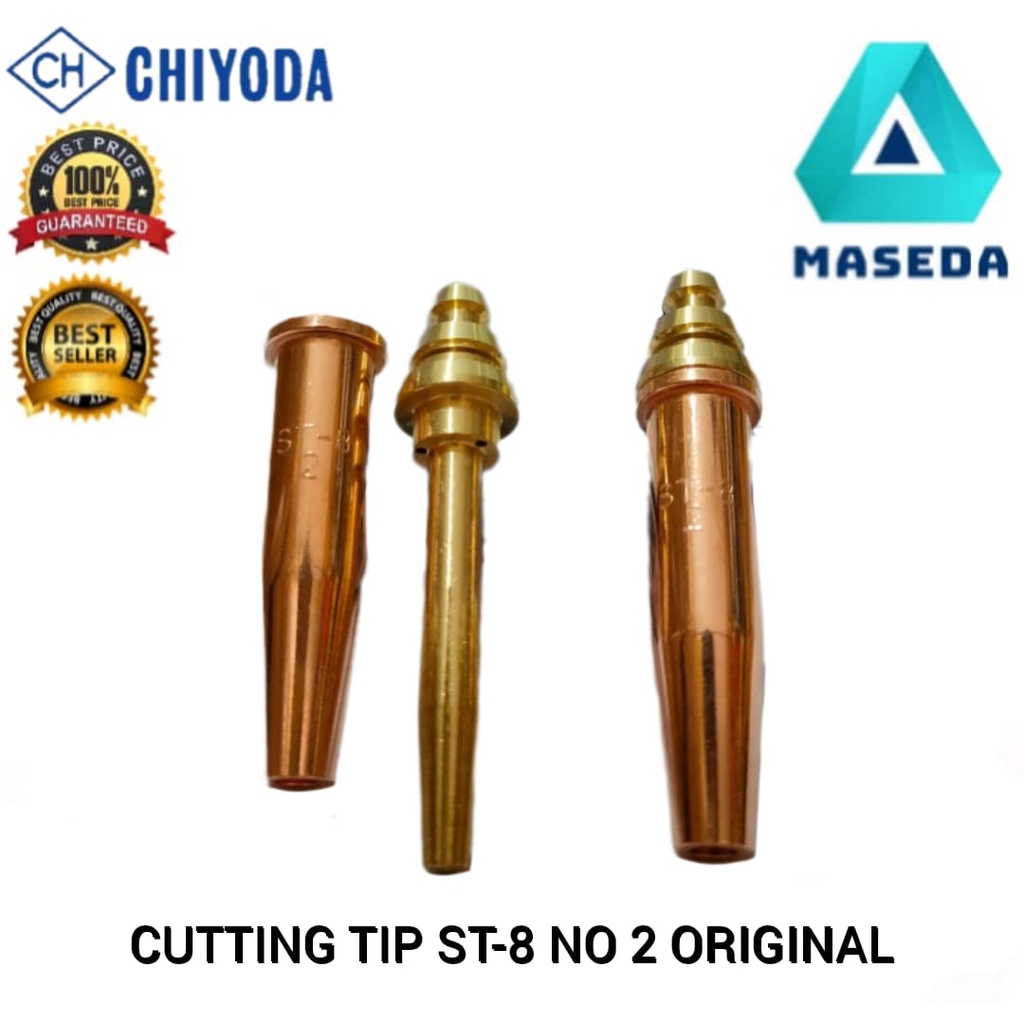 CUTTING TIP STRONG 8 NO 2 / NOZZLE TIP STRONG 8 ST8 NO 2 GAS LPG