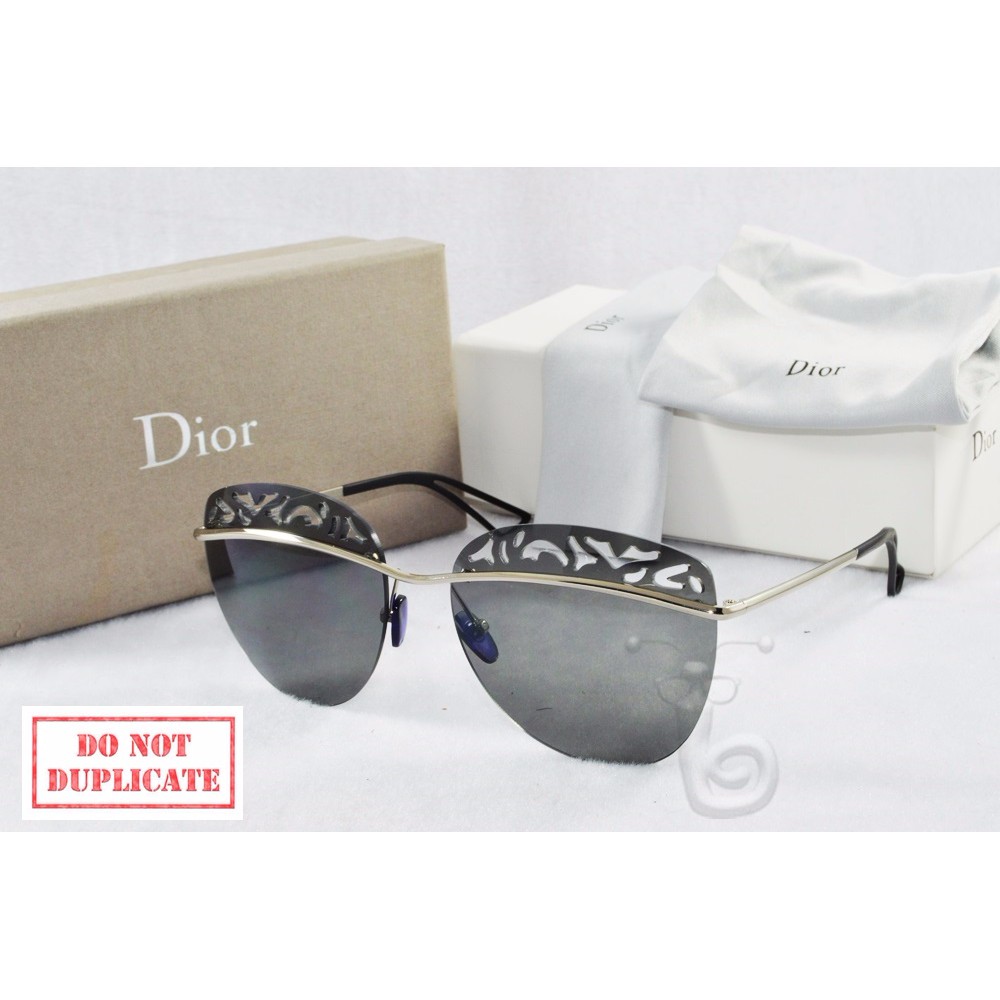 Kacamata Sunglass Dior Flat 8766 Hitam
