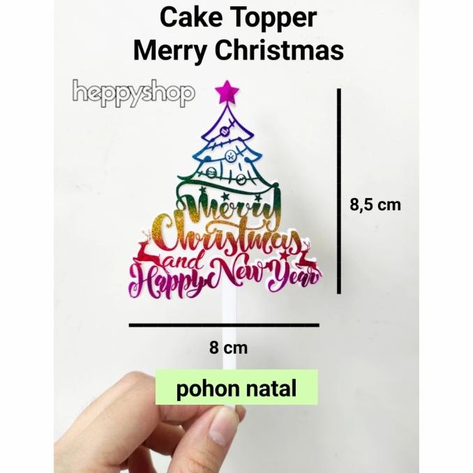 

Cake Topper Merry Christmas, Hiasan Kue Natal, Topper Kue Natal heppys44 Ayo Beli