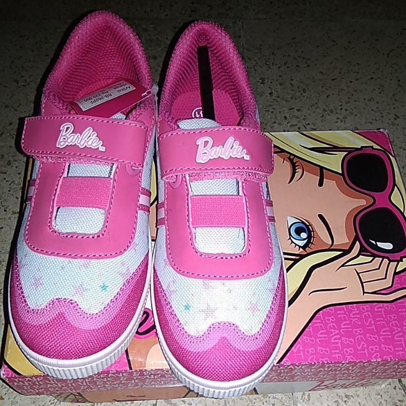 Sepatu Anak Perempuan Merk  Barbie Original