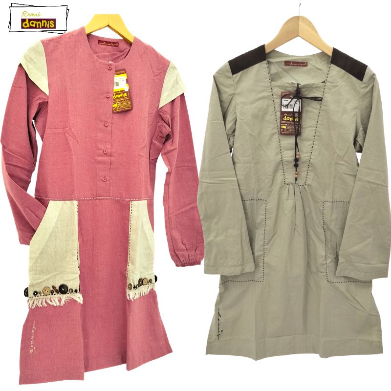 Baju atasan/ tunik /dress wanita muslimah / original dannis