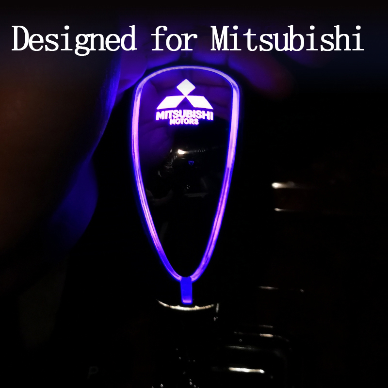 Knob Lever Touch Activated Multi-warna Gear Shift Knob Lampu LED untuk Tanpa tombol Gear