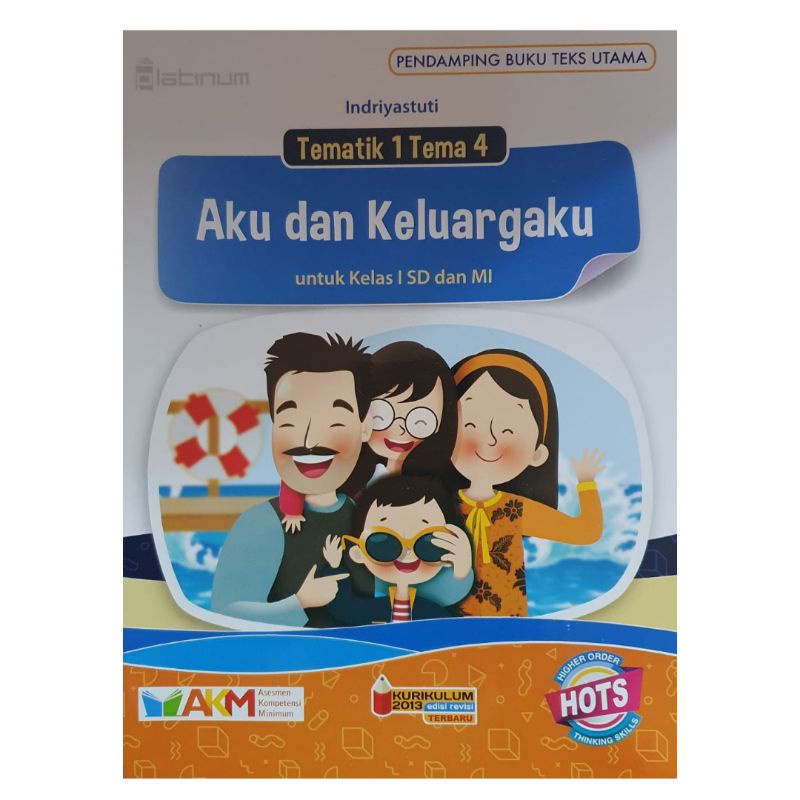 Platinum - Buku Pelajaran Tematik 1 Tema 1 s/d 8 SD Kurikulum 2013