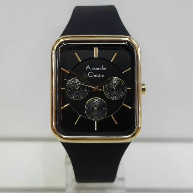 Jam tangan Alexandre Christie AC 2744 black