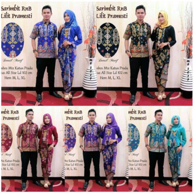 Cuci Gudang Batik Couple Rnb Lilit Pramesti NZXd53IGEJ5a