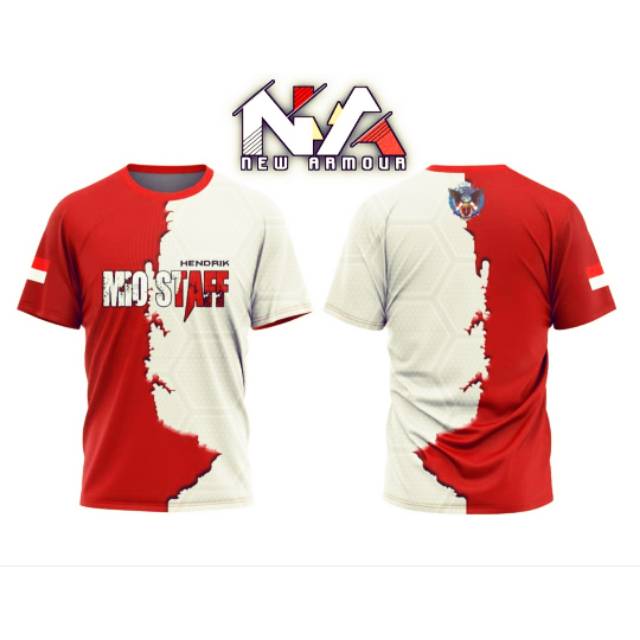 Kaos volly full printing