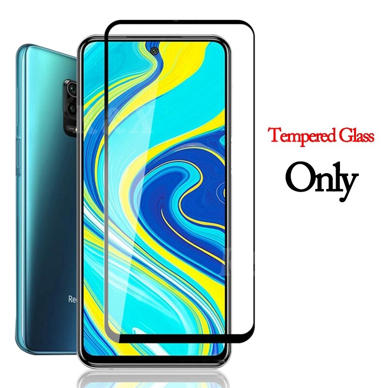 3in1 Tempered Glass Pelindung Layar Untuk Redmi 10C Note 11 Pro Note 10 Pro 9T 9A 9C Note 9 Note 8 Note 7 Poco M3 X3 NFC X3 Pro