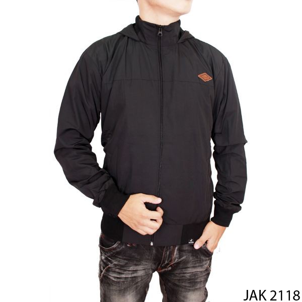 men jacket outfit Parasut Hitam – JAK 2118