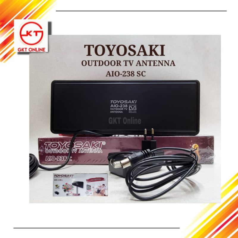 Antena TV Digital HDTV Toyosaki AIO 238 SC / Antena TV Outdor