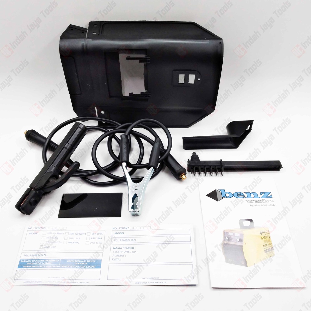 BENZ BZ-8914 450 Watt Mesin Las Listrik MMA Inverter Travo Trafo IGBT