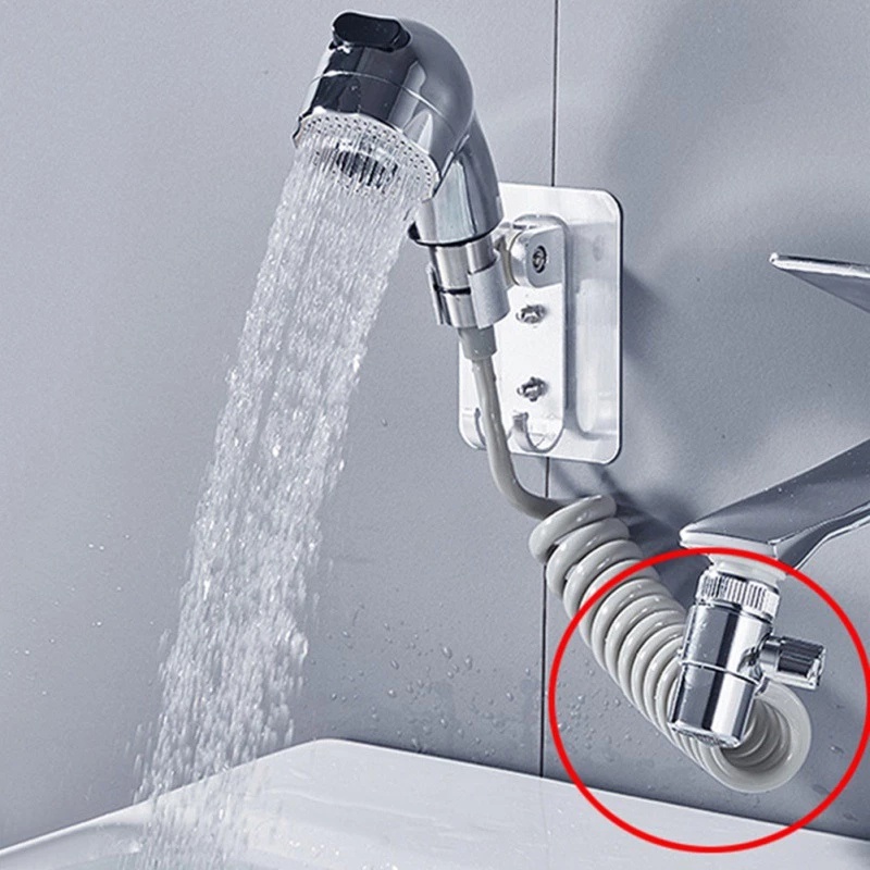 Home Faucet Splitter Diverter Valve / Water Tap Connector for Toilet Washbasin Shower