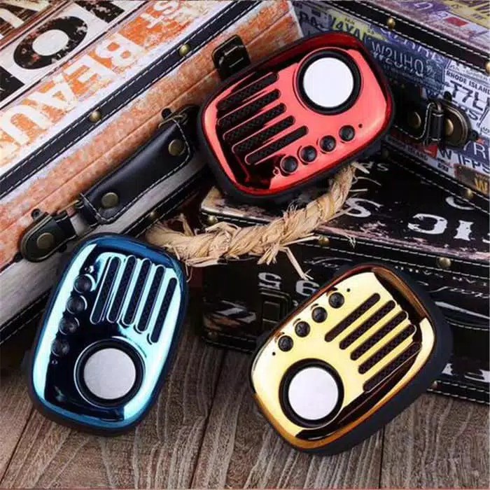 Speaker Bluetooth JBL A4 Speker Wireless Portable A4 Megabass Mini Music Box With FM Radio