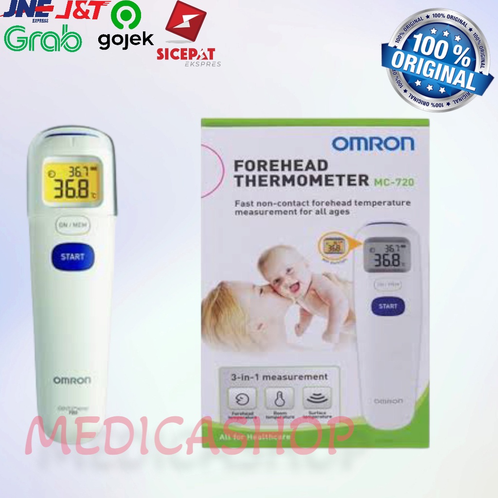 OMRON Thermometer Telinga / Dahi Mc 720