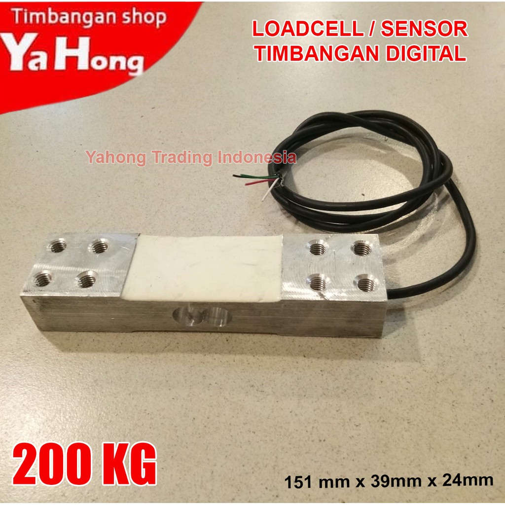 Load Cell Sensor Berat Timbangan Digital Loadcell 200kg