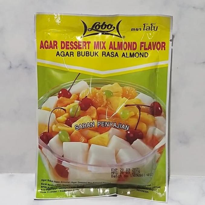 

bubuk pudding almond / agar bubuk rasa almond / lobo / dessert TERLARIS TERPERCAYA ORIGINAL