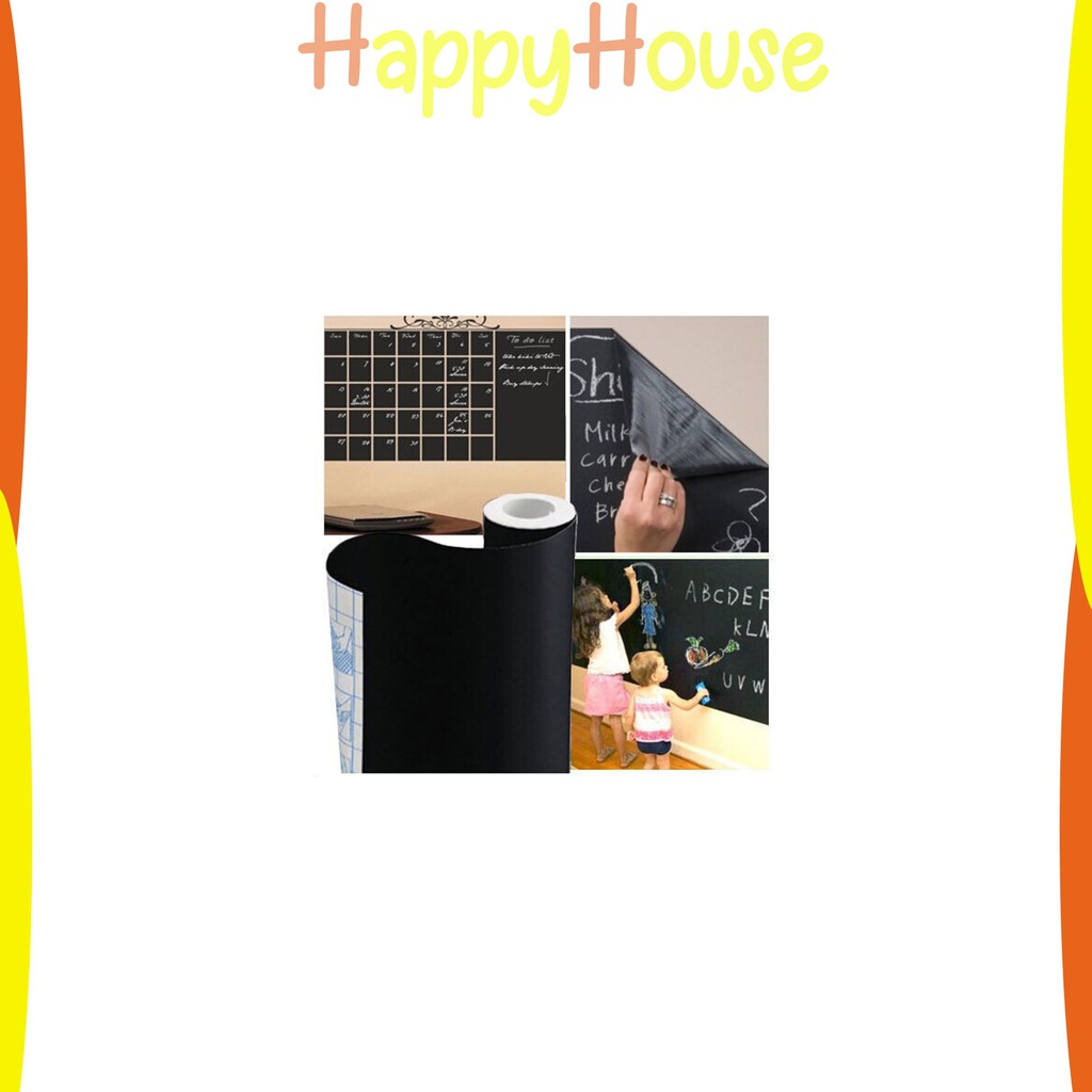 

DISKON Wallsticker Blackboard / Stiker Papan Tulis Hitam 2 Meter
