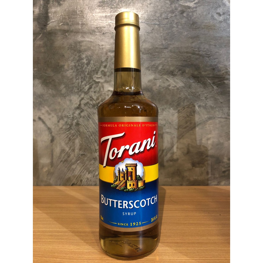 

Torani Syrup Rasa Butterscotch 750 ML - Sirup Torani 750 ML