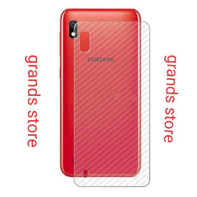 Skin karbon samsung A01/A01 core/A02/A02s/A03S/A04S/A10/A10s/M10/A11/M11/A12/A20/A20s/M20/A30/A30s/M30/M30s/A31/M31/A50/A50s/A03s/A22 4G/A22 5G/A32 4G/A32 5G/A51/A52/A52s 5G/A71/A72/A13/A23/M31 prime