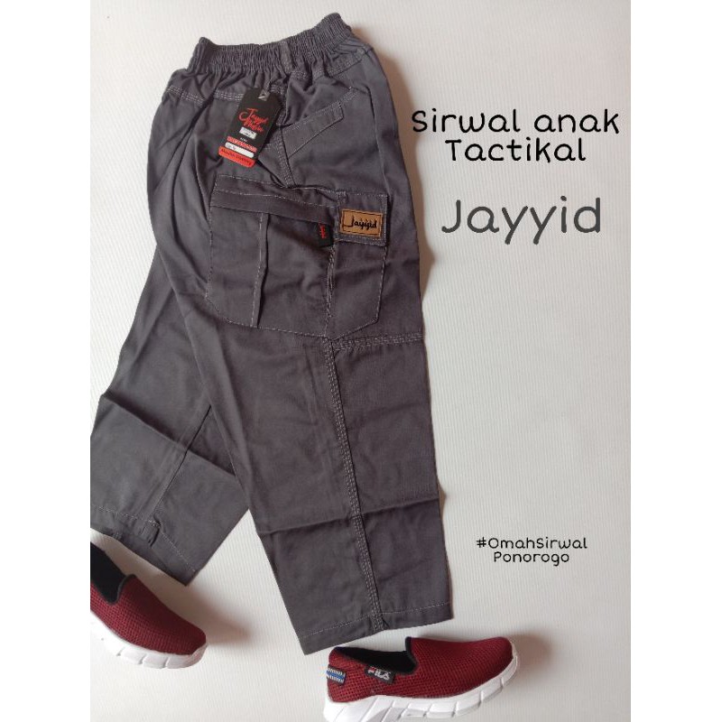 sirwal anak tactikal Jayyid