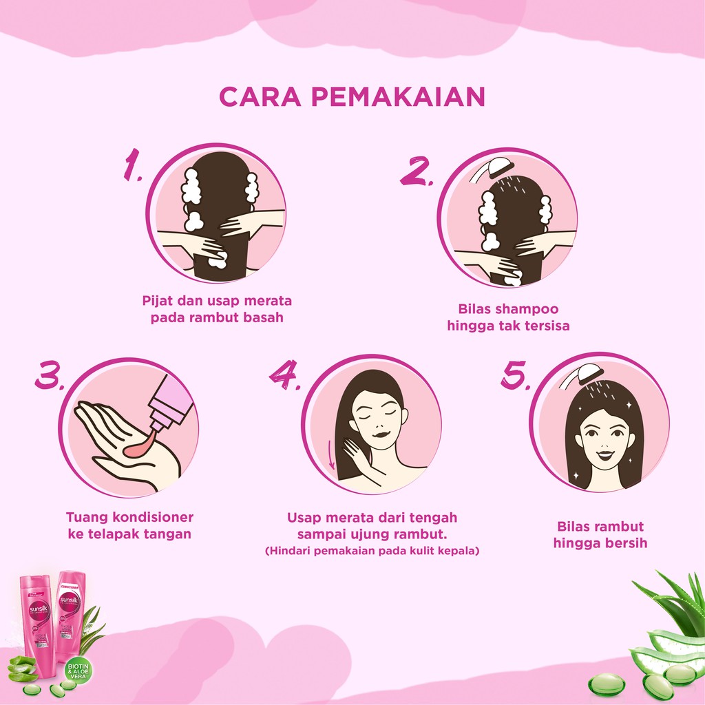Sunsilk Thick &amp; Long Shampoo 70ml / 170ml / 340ml