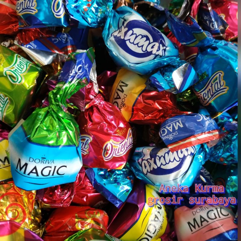 

2Xbtygneal Sakha Snack ) Cokelat Turki Mix Truffle Magic Doriva