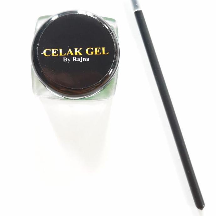 Produk Nusantara LR080 RAJNAOFFICIAL - GROSIR MIN 12PCS - CELAK GEL BY RAJNA KUAS 1IN1 GEBYAR PROMO