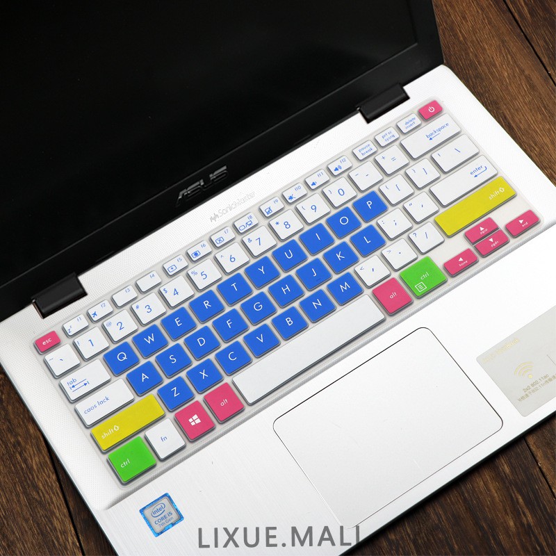 Lixue Pelindung Keyboard Asus X411Uf X407Ub X407Ma X405Ur 14 &quot;Bahan Silikon Lembut