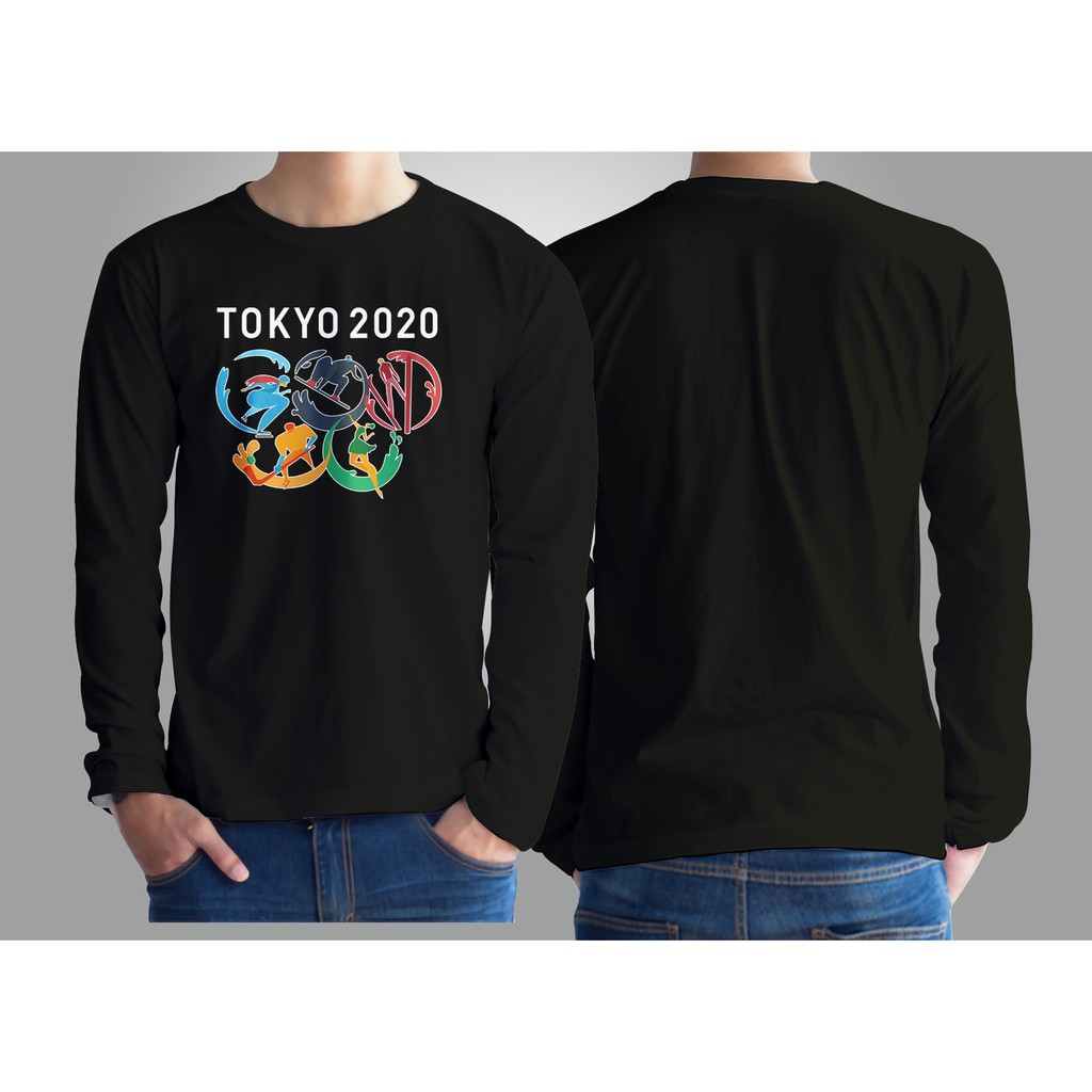 Kaos Olimpiade Lengan Panjang | Kaos Olimpiade Tokyo