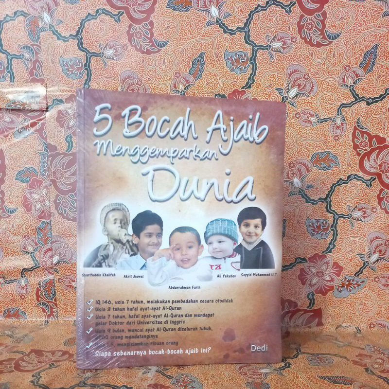 Buku Agama Islam - 5 Bocah Ajaib Menggemparkan Dunia