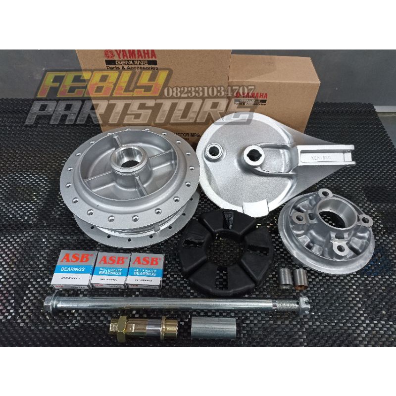 TROMOL BELAKANG RX KING ORI SET PNP RX KING CB GL MEGAPRO TIGER GL100 TROMOL SCORPIO ORI TROMOL KING