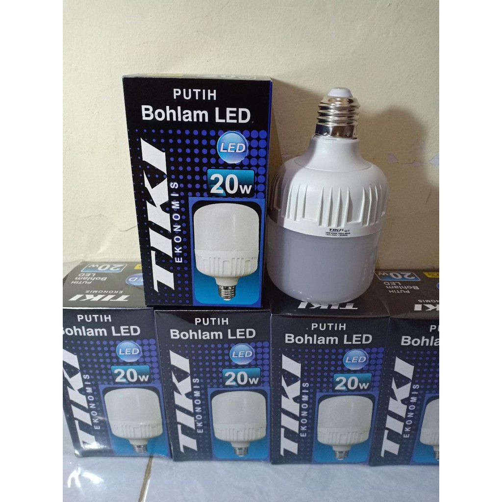 Bohlam LED Lampu TIKI 20Watt Kapsul