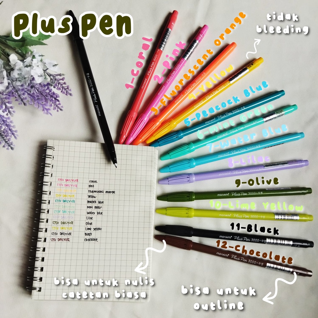

PLUS COLORFUL PEN