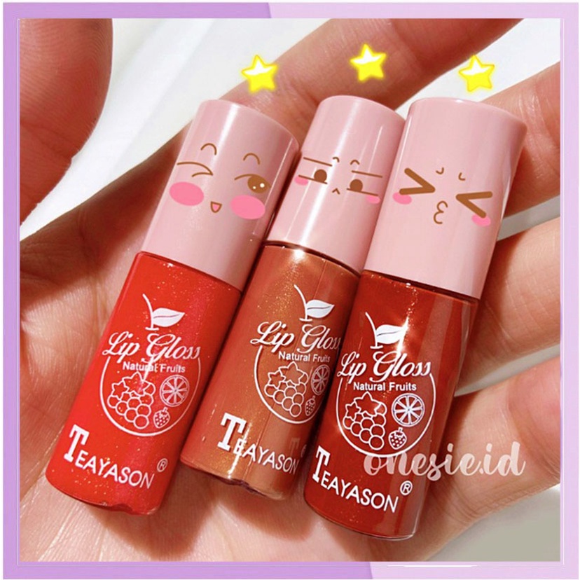 Teayason Lip Glow Glitter Lipstik Liquid Cair 10 Warna Waterproof Lipstick Membuat Kelopak Matam Dan Bibirmu Lebih Cetar Dan Berkilau  XX002