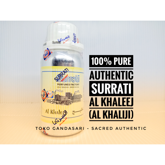 Bibit Parfum Minyak Wangi SEGEL 100ml SURRATI Al Khaleej Khalij