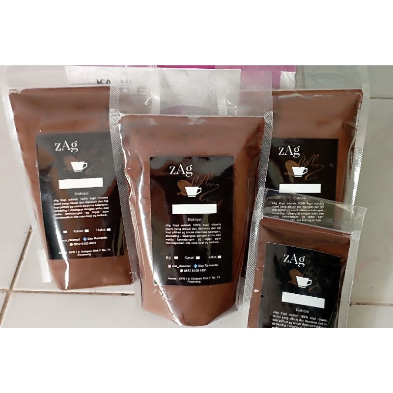 

kopi robusta murni 250gram