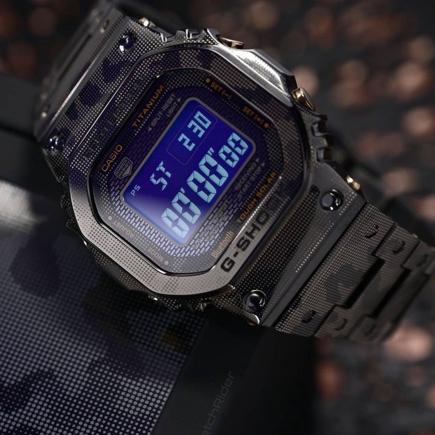 [ SALE ] Jam Tangan Casio G-Shock GMW B5000 Rantai Stainless Digital