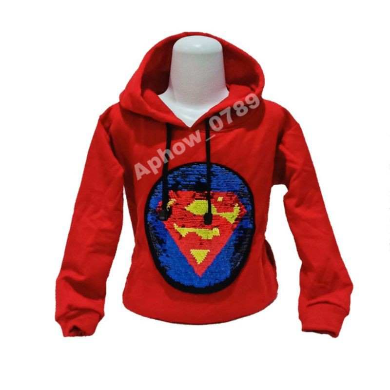 HOODIE ANAK SWETER KUPLUK KARAKTER USAP 2GAMBAR