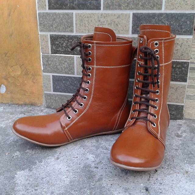 Brown  / Sepatu Kulit / Boots Kulit / Boots
