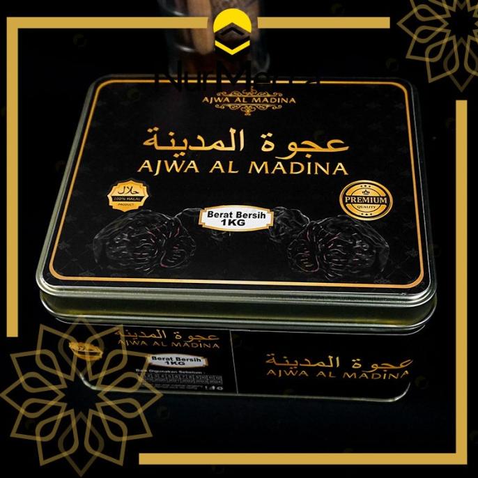 

TERMURAH Kurma Ajwa Kaleng 1kg Ajwa Al Madina Kurma Nabi Asli Madinah Grade A/KURMA 1KG/KURMA BARARI/KURMA RUTHOB/KURMA BAM/KURMA PALM FRUIT/KURMA TANGKAI/KURMA AZWA/KURMA SUKKARI/KURMA SAFAWI/KURMA TUNISIA/KURMA MUDA KUNING/KURMA MUDA HIJAU/KURMA