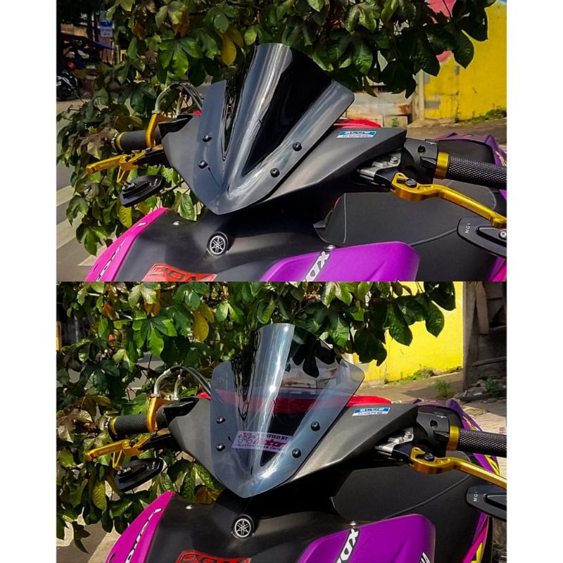 Visor Aerox 155 Winshield Yamaha Aerox 155 Connected Model Jenong