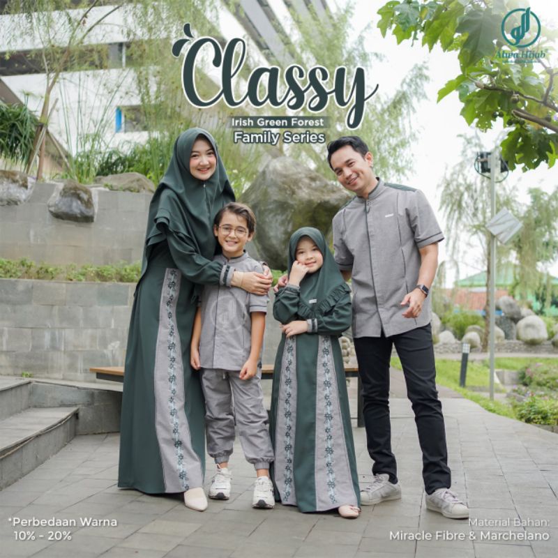 M Koko Dewasa | Sarimbit Alwa Hijab Classy Family