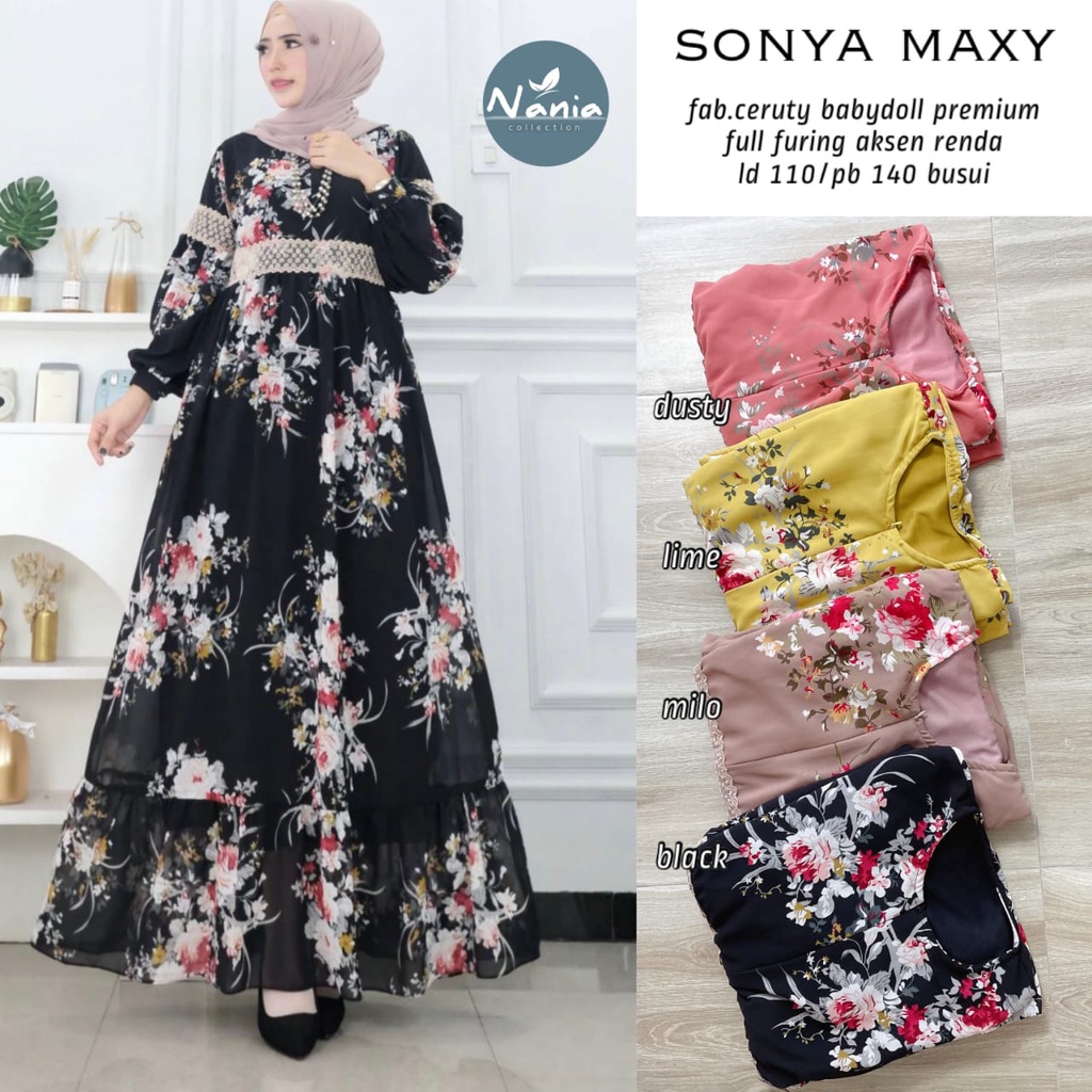 SONYA MAXI DRESS ORIGINAL NANIA