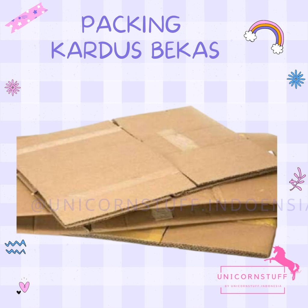 KARDUS UNTUK PACKING KHUSUS ORDERAN DI TOKO INI AGAR BARANG TIDAK RUSAK DAN UNTUK KADO