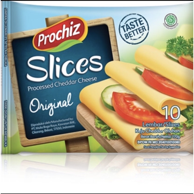 

Prochiz prociz keju slice lembaran 10's