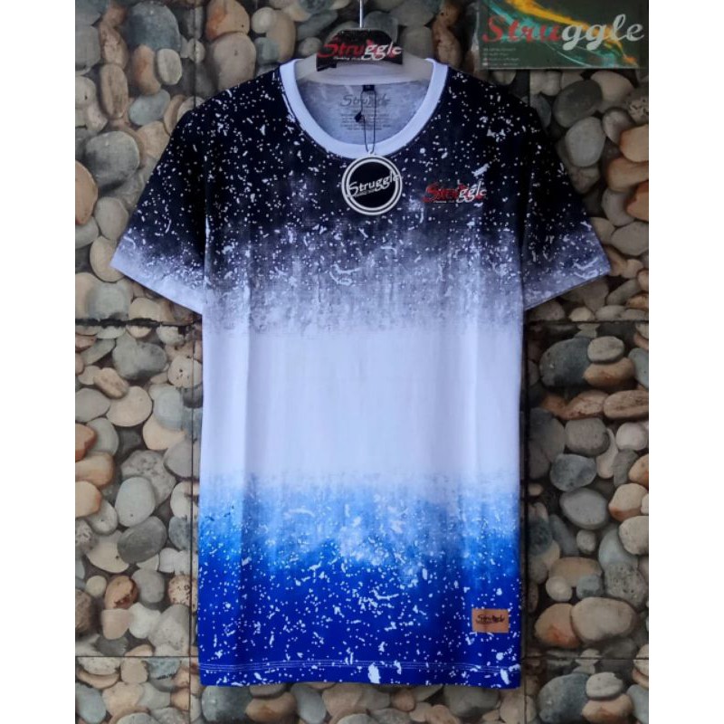 baju pria kaos distro struggle II original premium Quality fullprint
